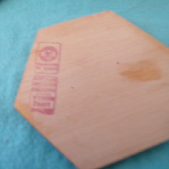 1960’s Vintage Antonio Lopez Morilla Inlaid Marquetry Coasters in Wood Box - Picture 11 of 12